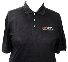 Unisex Pique Polo - Black