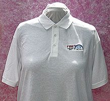 Unisex Pique Polo - White