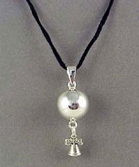 Liberty Bell Chiming Ball Necklace