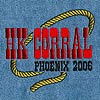 HK CORRAL logo on denim shirt