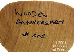 Wood Anniversary